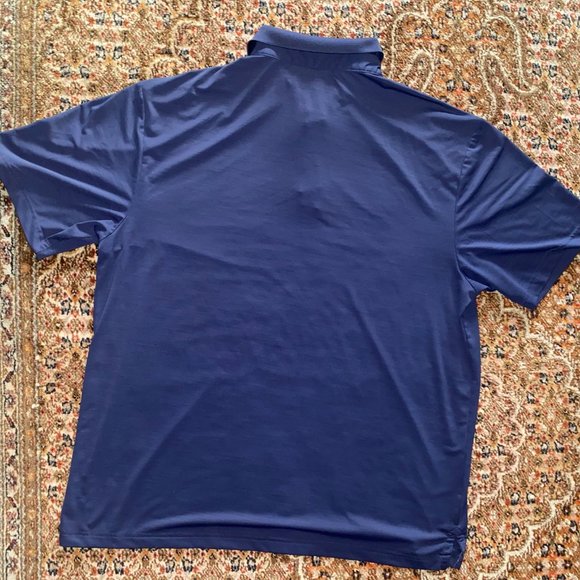 Ben Hogan Polo Shirt Mens XL Navy Blue Golf Short Sleeve Lightweight Casual - Picture 3 of 8